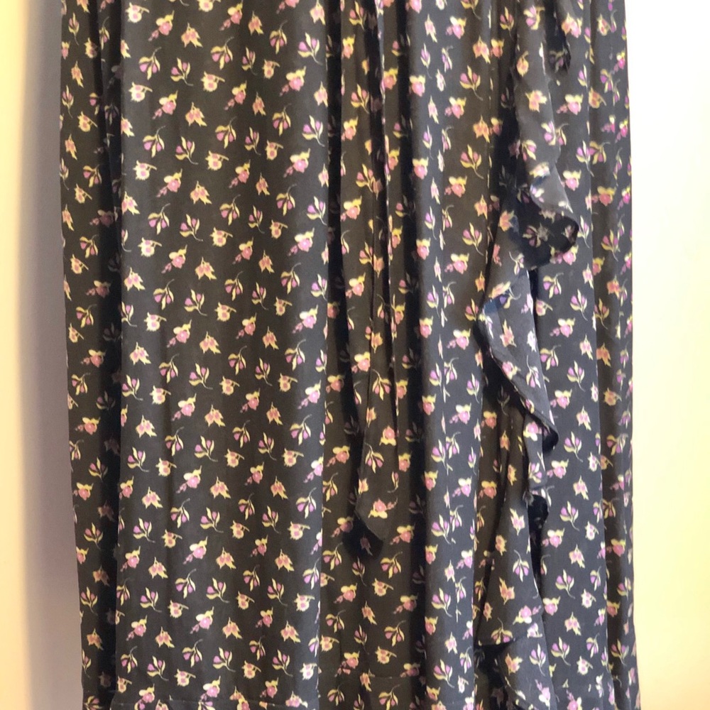 Loft Floral Cold Shoulder Dress - Picture 8 of 8